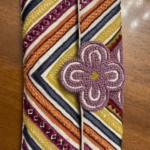 Vintage Roberta Freymann clutch purse